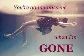 You’re Gonna Miss Me When I’m Gone Novel – PDF Read/Download Online.